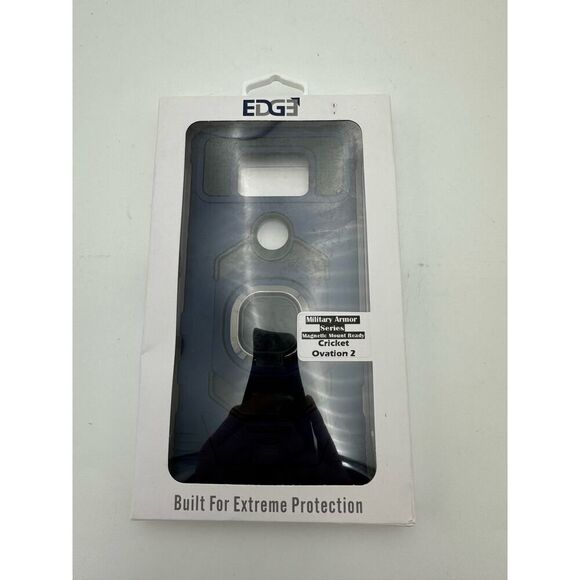 EDG3 PHONE CASE FOR CRICKET OVATION 2 - BLUE - Picture 1 of 3